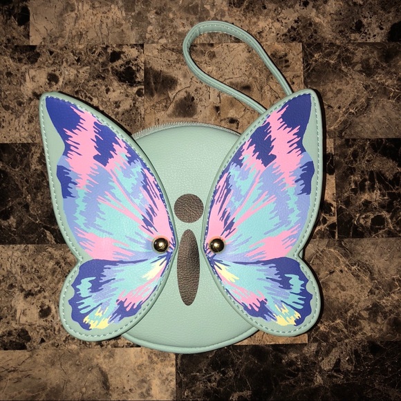 PARTY SALE!! Betsey Johnson Butterfly Wristlet - Picture 4 of 7